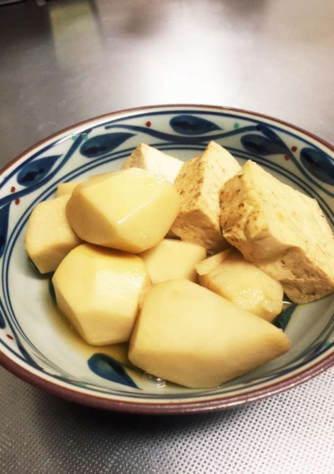里芋と焼き豆腐の煮物-レシピのメイン写真