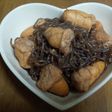生たらこと白滝の煮物