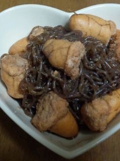 生たらこと白滝の煮物-レシピのメイン写真