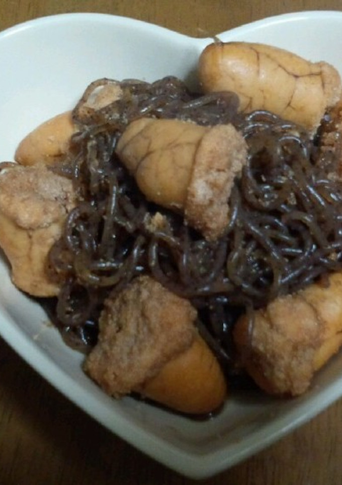生たらこと白滝の煮物-レシピのメイン写真