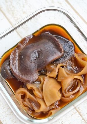 干し椎茸とかんぴょうの煮物【作りおき】-レシピのメイン写真