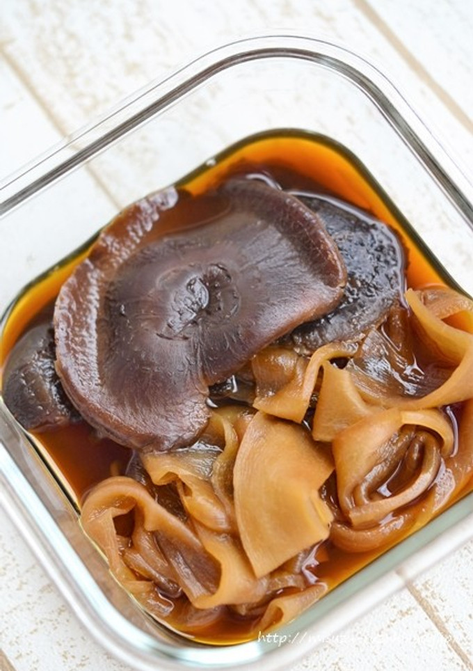 干し椎茸とかんぴょうの煮物【作りおき】-レシピのメイン写真