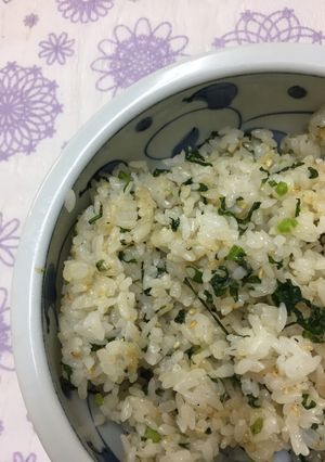 大根葉とゴマのシンプル炒飯-レシピのメイン写真