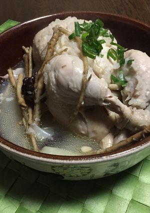 Xmasチキンで参鶏湯-レシピのメイン写真