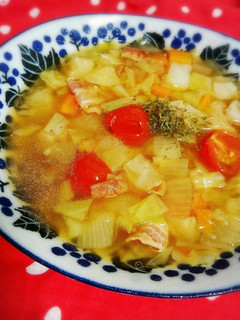 トマト缶なし簡単ミネストローネ-レシピのメイン写真