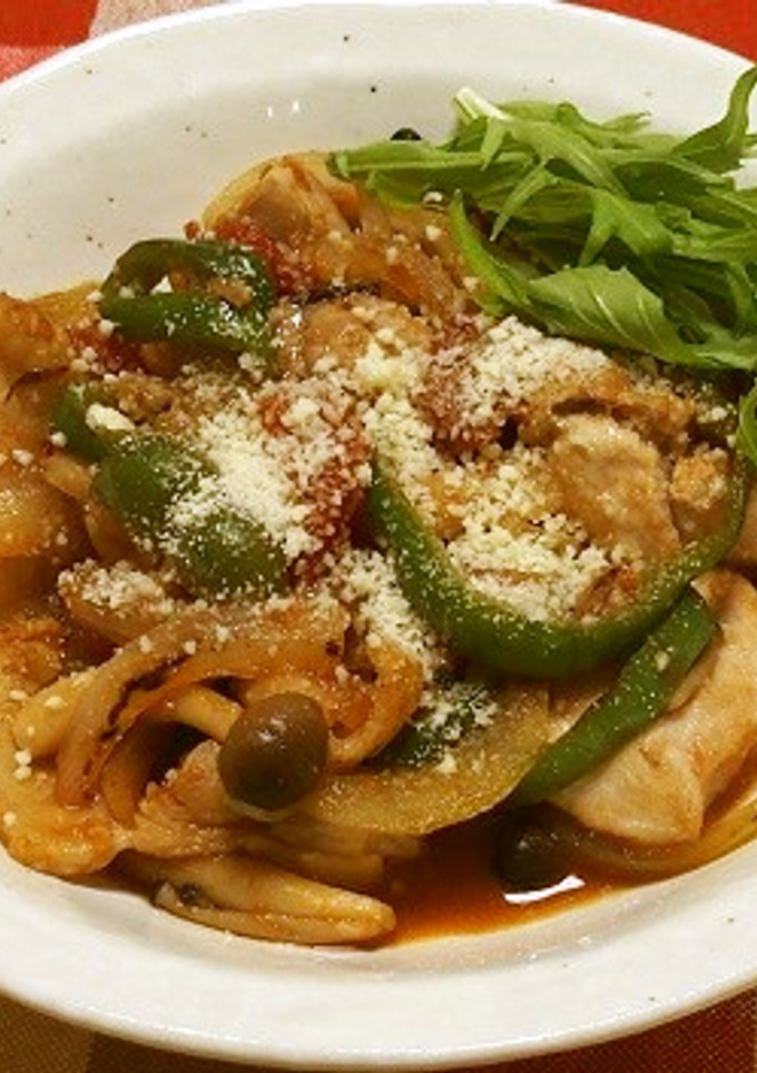 【万能トマトだれ】鶏肉と玉ねぎの炒め煮-レシピのメイン写真
