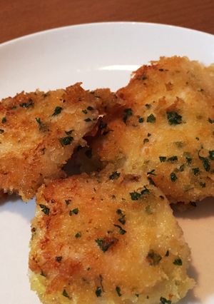 簡単★鶏むね肉の香りパン粉焼き-レシピのメイン写真