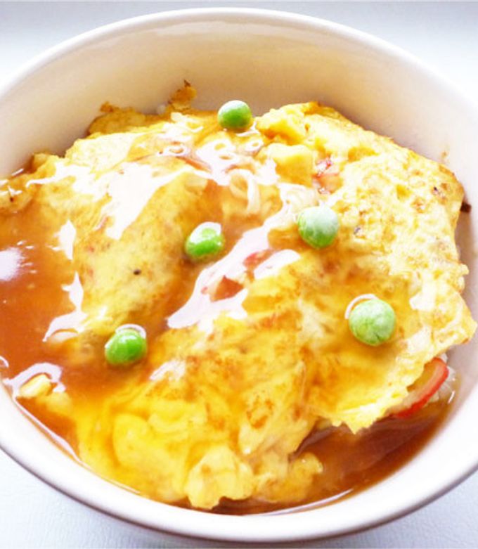 かにかまで簡単＆手軽 天津飯 by liqueur☆ 【クックパッド】 簡単