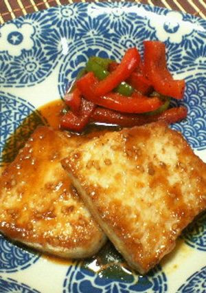 焼肉のタレで簡単★まぐろステーキ-レシピのメイン写真