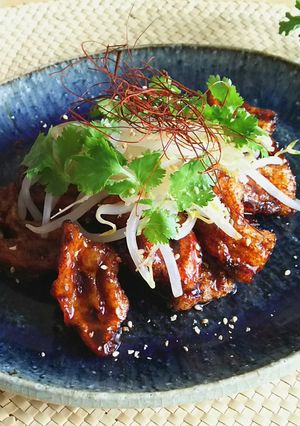 車麩の黒酢餡かけ-レシピのメイン写真