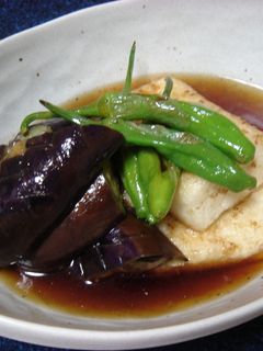 揚げなくても!『揚げだし茄子&豆腐』-レシピのメイン写真