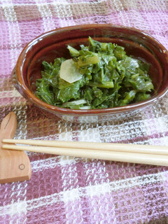 大根の葉でスピード副菜♪-レシピのメイン写真