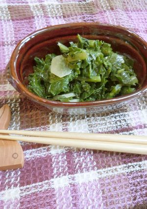 大根の葉でスピード副菜♪-レシピのメイン写真