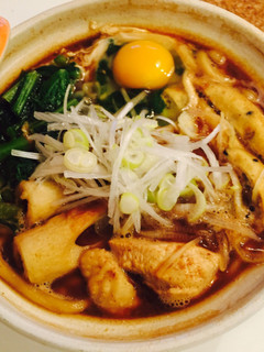 鶏だし味噌煮込みうどん-レシピのメイン写真