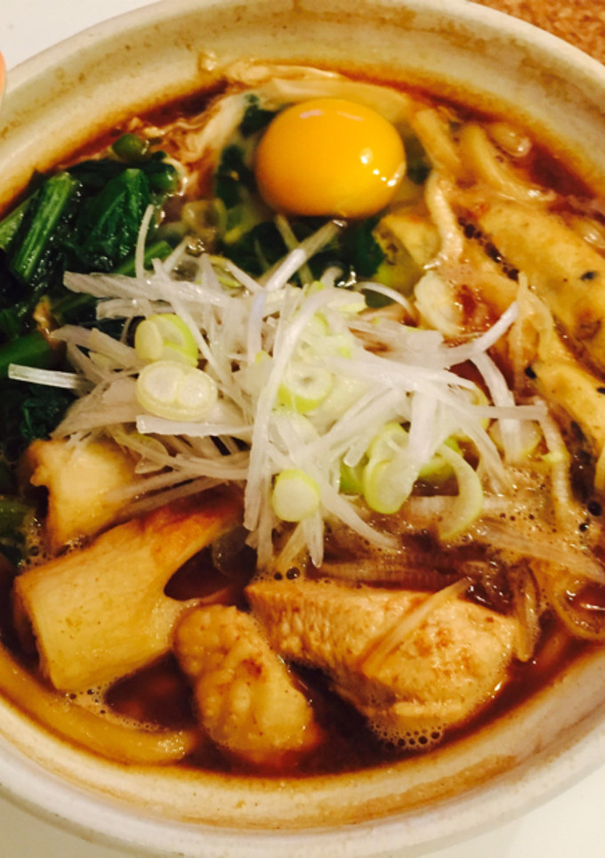 鶏だし味噌煮込みうどん-レシピのメイン写真