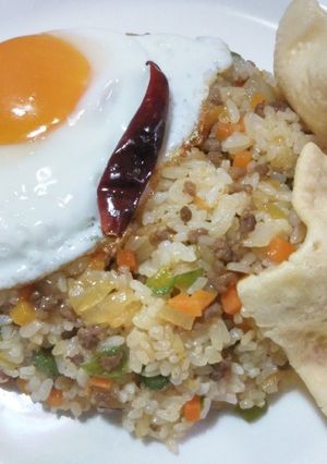 ウチにあるものでなんちゃってナシゴレン-レシピのメイン写真
