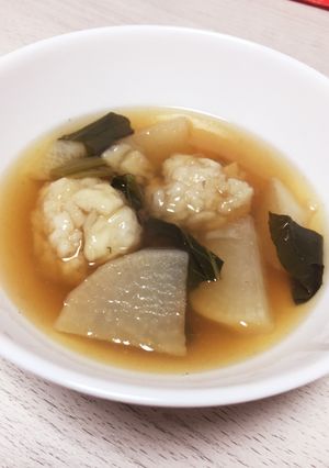 はんぺんのあったかお吸い物-レシピのメイン写真