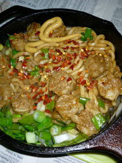 キャプスキでチルドシュウマイの焼きうどん-レシピのメイン写真