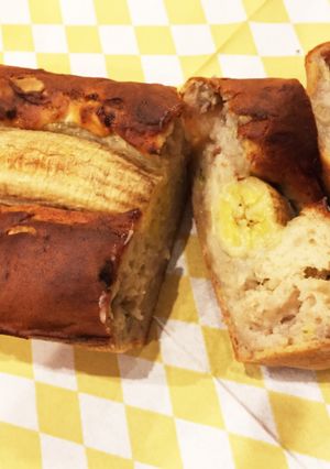 バナナと米粉のしっとりケーキ-レシピのメイン写真
