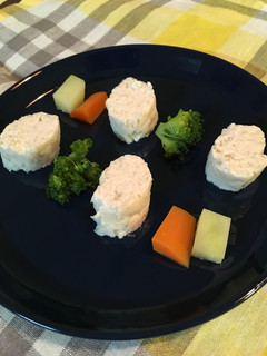 鶏むね団子 *離乳食後期*卵不使用*-レシピのメイン写真