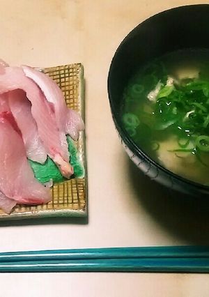 ぶり(メジロ)のお吸い物-レシピのメイン写真