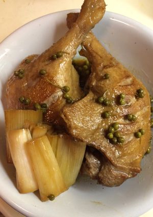 さっぱり和風カモネギ煮〜実山椒ver.〜-レシピのメイン写真