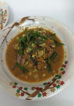 さんまの胡麻味噌煮 薬味乗せ-レシピのメイン写真