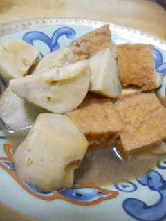 里芋と厚揚げの煮物-レシピのメイン写真