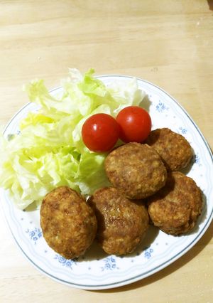 時短　ゴボウと干しシイタケのがんもどき-レシピのメイン写真