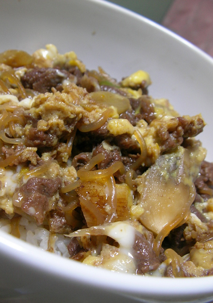 【男の料理】オレのすき焼き丼-レシピのメイン写真