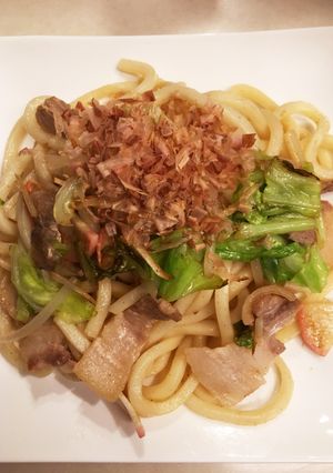 蒲鉾入り 焼きうどん-レシピのメイン写真