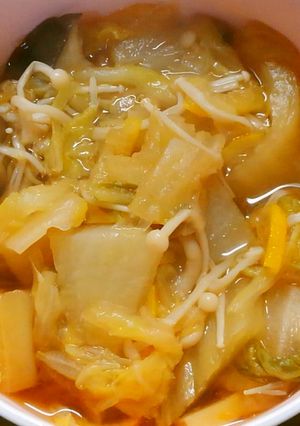 簡単♪温か♡大根と白菜きのこの柚子煮込み-レシピのメイン写真