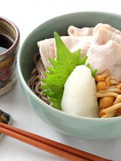 〈くらし薬膳〉豚しゃぶおろしそば-レシピのメイン写真