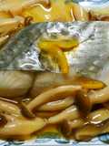 簡単和食！サワラと椎茸しめじの柚子餡掛け