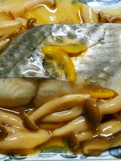 簡単和食!サワラと椎茸しめじの柚子餡掛け-レシピのメイン写真