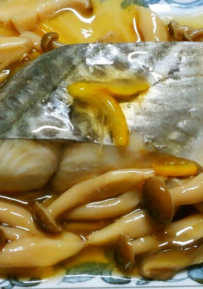簡単和食！サワラと椎茸しめじの柚子餡掛け-レシピのメイン写真