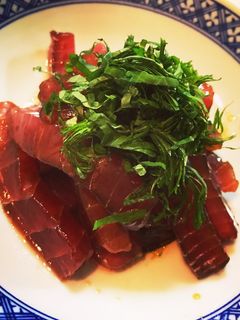 簡単美味しい!ごま油が香るお刺身の漬け-レシピのメイン写真