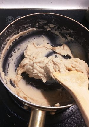 白あん。缶詰でつくる。(ฅ`･ω･´)っ-レシピのメイン写真