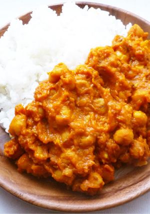 ひよこ豆とココナッツミルクのカレー-レシピのメイン写真