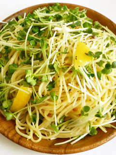 レモンとかいわれの爽やかパスタ-レシピのメイン写真
