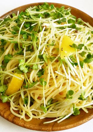 レモンとかいわれの爽やかパスタ-レシピのメイン写真