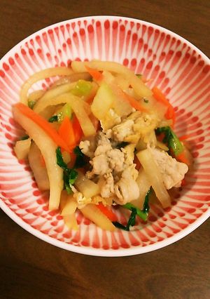 こっくり美味しい具だくさん大根のきんぴら-レシピのメイン写真