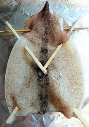 これで完璧！丸まらないイカ一夜干し焼き方-レシピのメイン写真