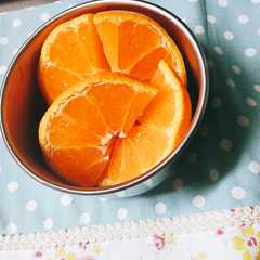 รูปของ お弁当に♡食べやすい みかんの切り方