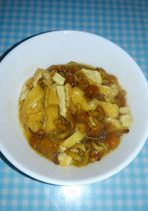 ご飯のおともに!レンジdeなめこ煮♪-レシピのメイン写真