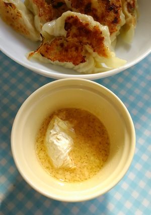 餃子のタレ！クリーミーカマンベールタレ♪-レシピのメイン写真