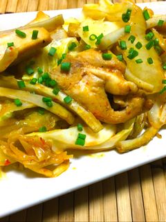 ご飯が進むおかず☆鶏ごぼうキムチ炒め-レシピのメイン写真