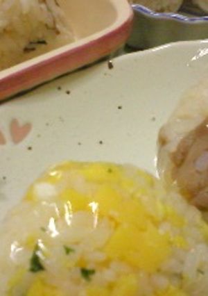 お弁当用ラップおにぎり２種-レシピのメイン写真