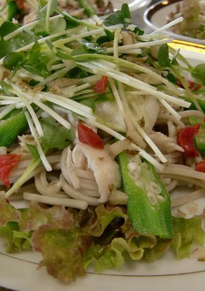お野菜たっぷり！さっぱりそばサラダ-レシピのメイン写真