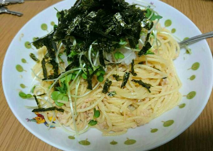 ツナと大根おろしのパスタ by ぴょんすけくん 【クックパッド】 簡単おいしいみんなのレシピが392万品